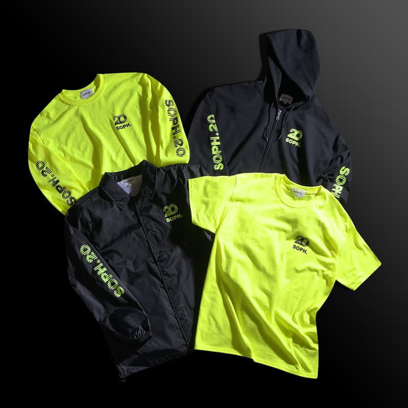 SOPHNET. 20 週年年期間限定「SOPH.20」系列登場