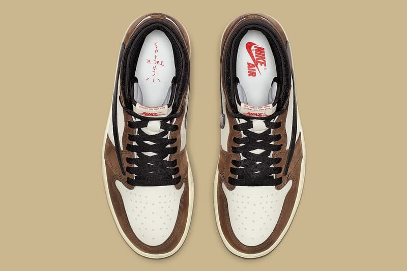 Travis Scott x Air Jordan 1 Retro High OG 官方圖片釋出