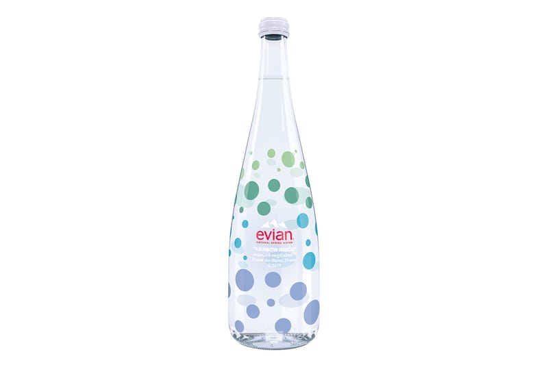 Virgil Abloh 與 Evian 推出全新 75cl 限量玻璃瓶身