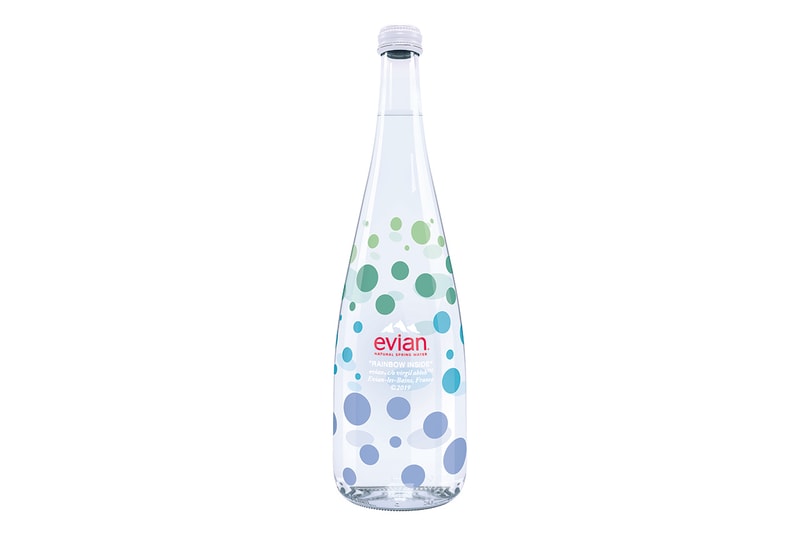 Virgil Abloh 與 Evian 推出全新 75cl 限量玻璃瓶身