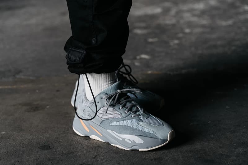 YEEZY BOOST 700 全新配色「Inertia」上腳预览