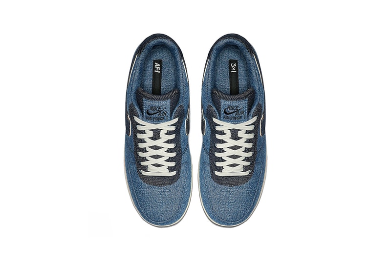 丹寧品牌 3×1 攜手 Nike 打造全新聯名 Air Force 1 系列