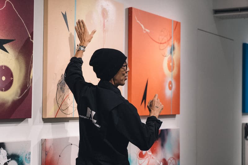 走進傳奇塗鴉藝術家 Futura《Abstract Compass》個人展覽
