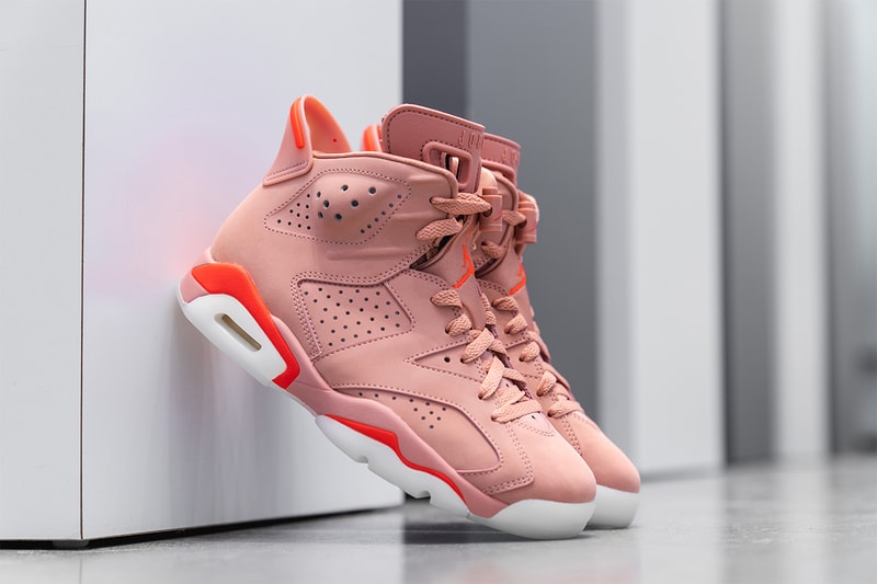 近賞 Aleali May x Air Jordan 6「Millennial Pink」聯名設計