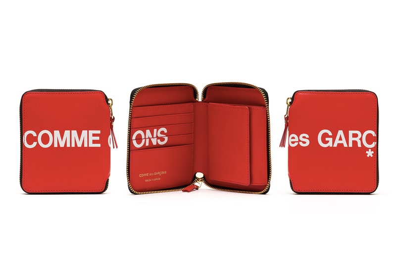 COMME des GARÇONS 推出全新「Huge Logo」Wallet 系列