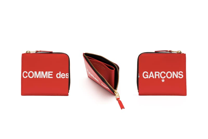 COMME des GARÇONS 推出全新「Huge Logo」Wallet 系列