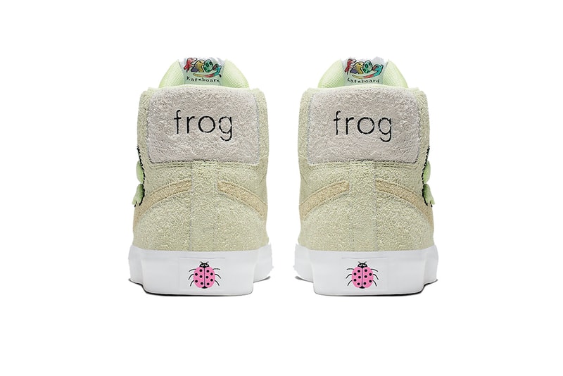 Frog Skateboards x Nike SB 聯名 Blazer Mid 鞋款
