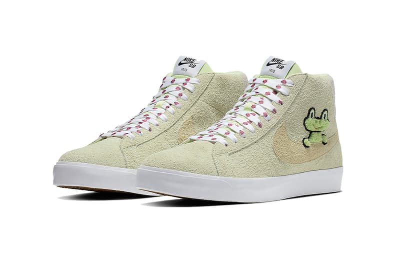 Frog Skateboards x Nike SB 聯名 Blazer Mid 鞋款