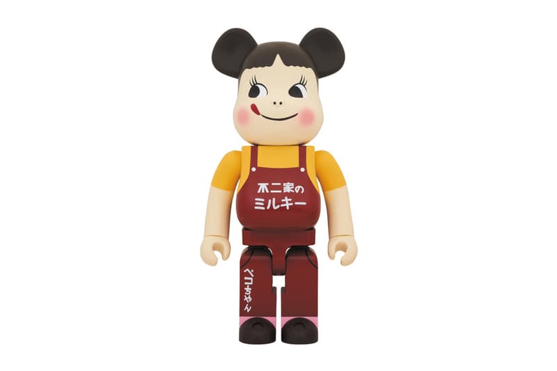 不二家 Fujiya Co. x MEDICOM TOY 全新聯名「牛奶妹」BE@RBRICK 登場