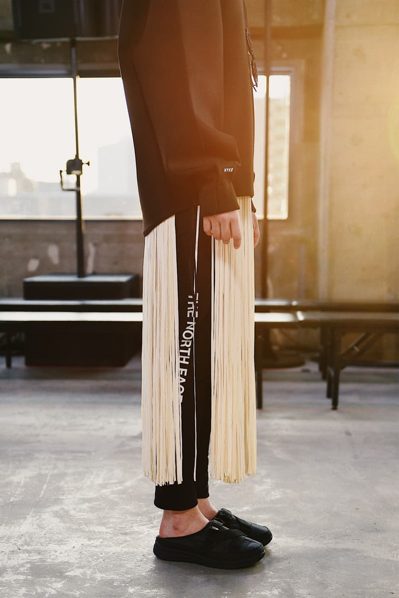 走進 HYKE x The North Face 2019 秋冬發佈會後台