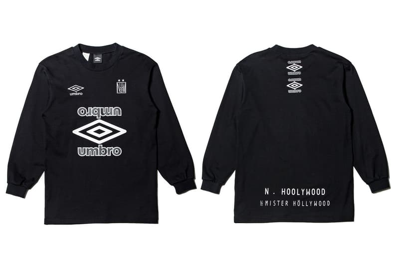 N.HOOLYWOOD x Umbro 聯名別注系列