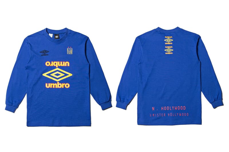 N.HOOLYWOOD x Umbro 聯名別注系列