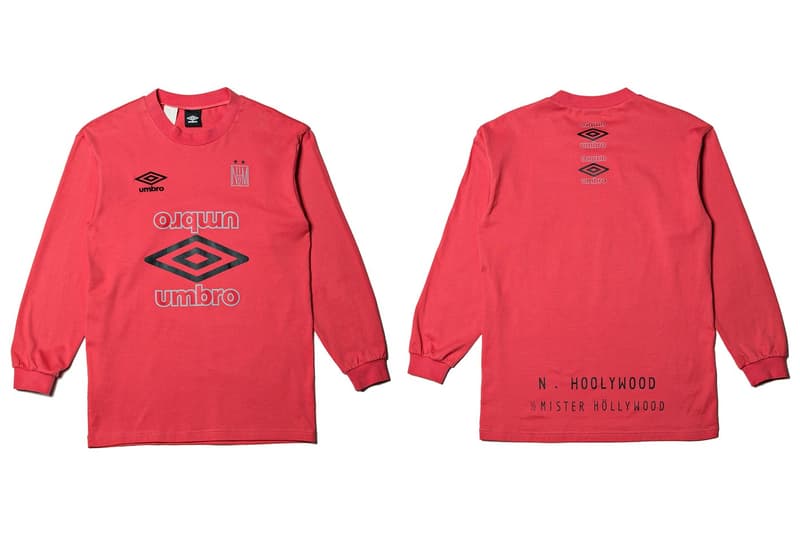 N.HOOLYWOOD x Umbro 聯名別注系列