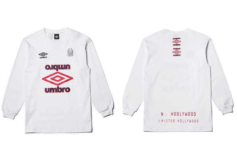 N.HOOLYWOOD x Umbro 聯名別注系列