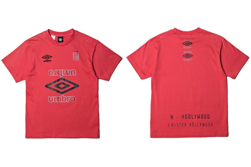 N.HOOLYWOOD x Umbro 聯名別注系列