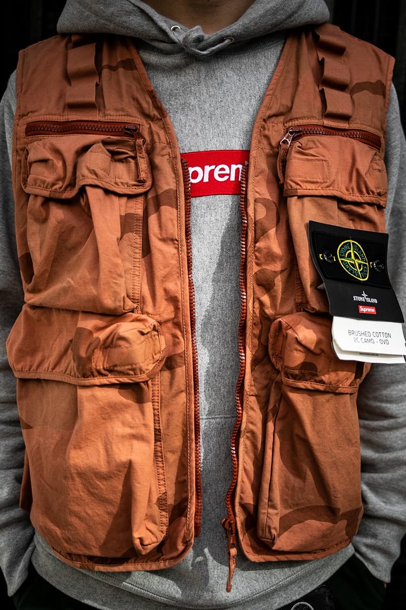 近賞 Supreme x Stone Island 2019 春夏聯名系列