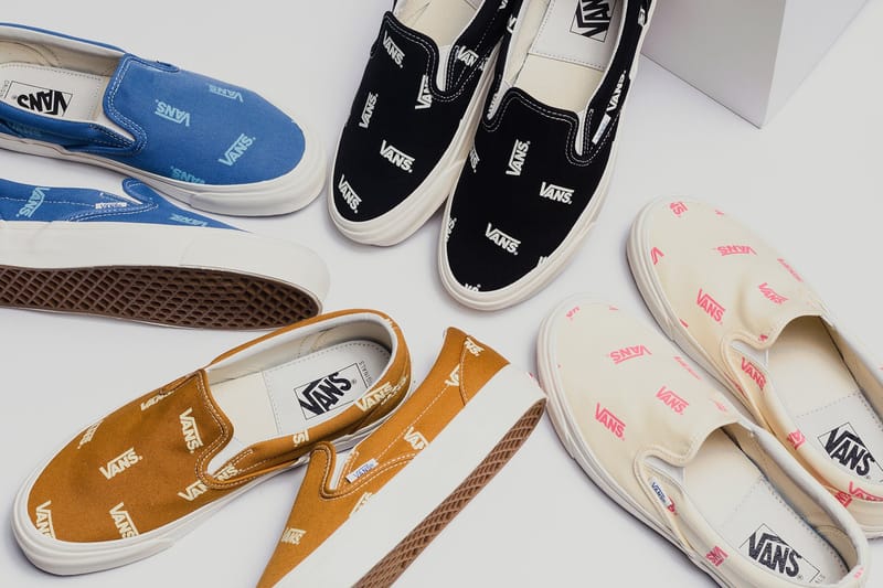 Vans Vault Slip-On 释出全新「Multi Logo」别注系列