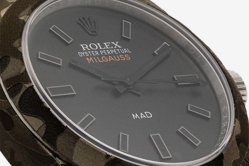 MAD Paris 打造全新 Rolex Milgauss「Camouflage」定製版本
