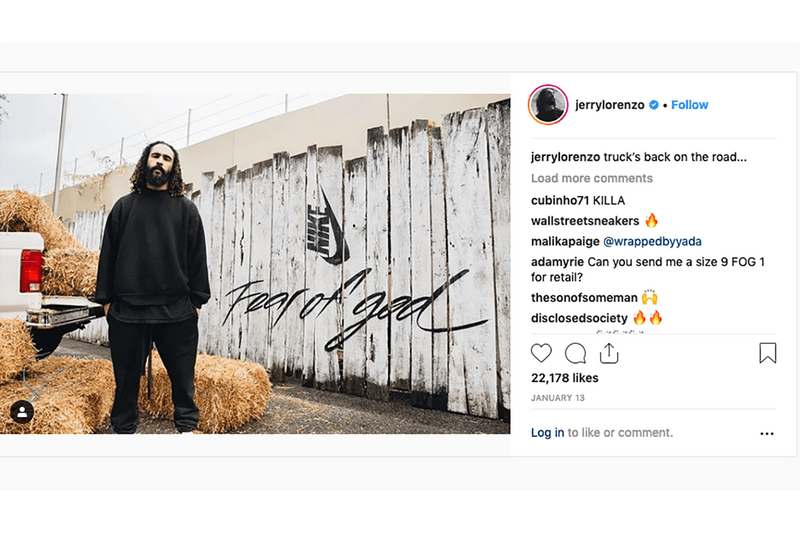 Nike Air Fear of God 1 是他兩年前的創作 | Jerry Lorenzo 作客 Business of HYPE
