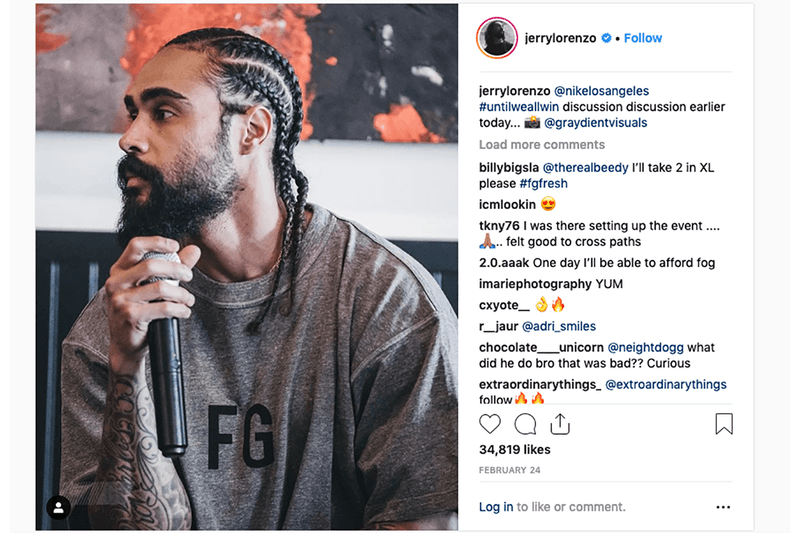 Nike Air Fear of God 1 是他兩年前的創作 | Jerry Lorenzo 作客 Business of HYPE