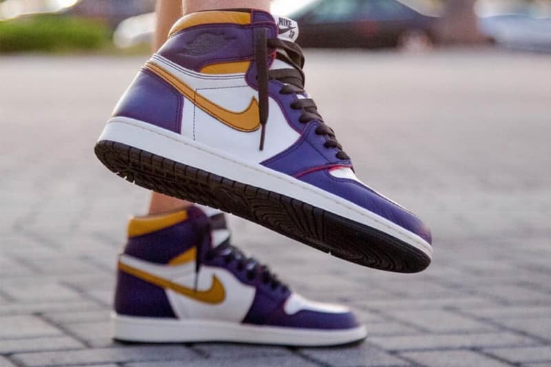 搶先預覽 Nike SB x Air Jordan 1 全新「Lakers」别注配色