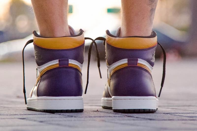 搶先預覽 Nike SB x Air Jordan 1 全新「Lakers」别注配色