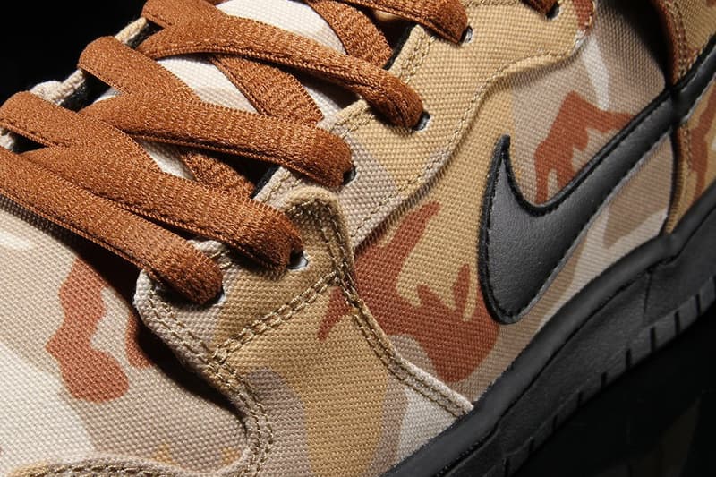 Nike SB Dunk High 全新配色「Desert Camo」發佈