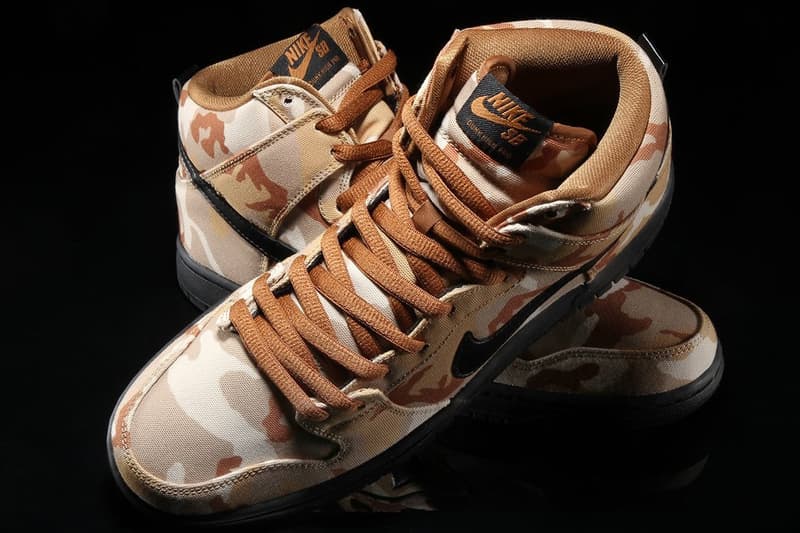 Nike SB Dunk High 全新配色「Desert Camo」發佈