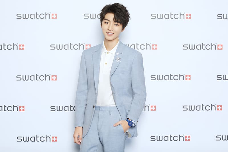 SWATCH 发布与王俊凯联合设计的限量款手表