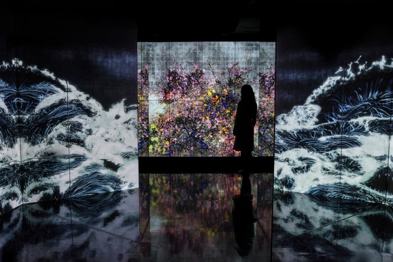 率先走進 teamLab 上海最新展覽「teamLab: 油罐中的水粒子世界」