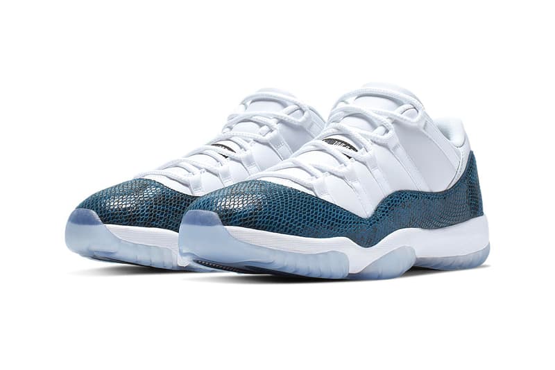 Air Jordan 11 Low 全新「Navy Snakeskin」配色登場