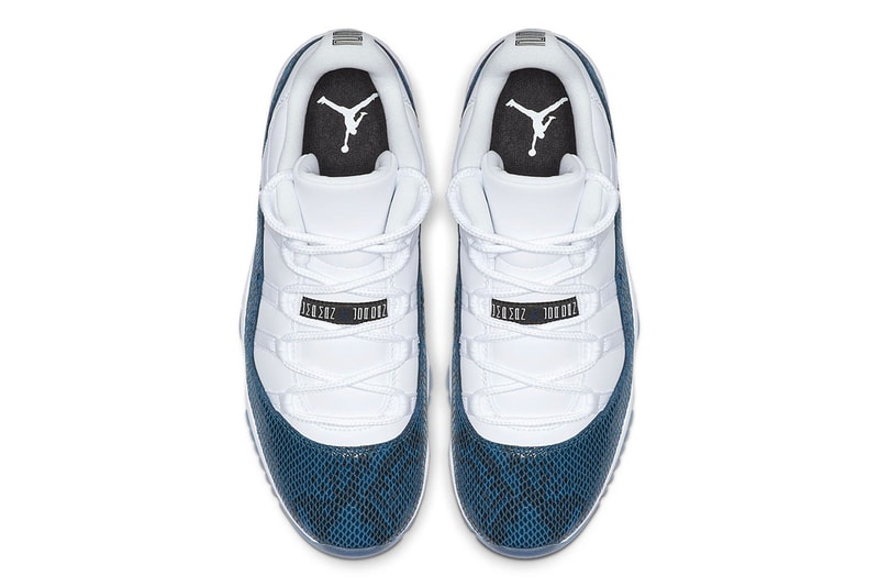 Air Jordan 11 Low 全新「Navy Snakeskin」配色登場