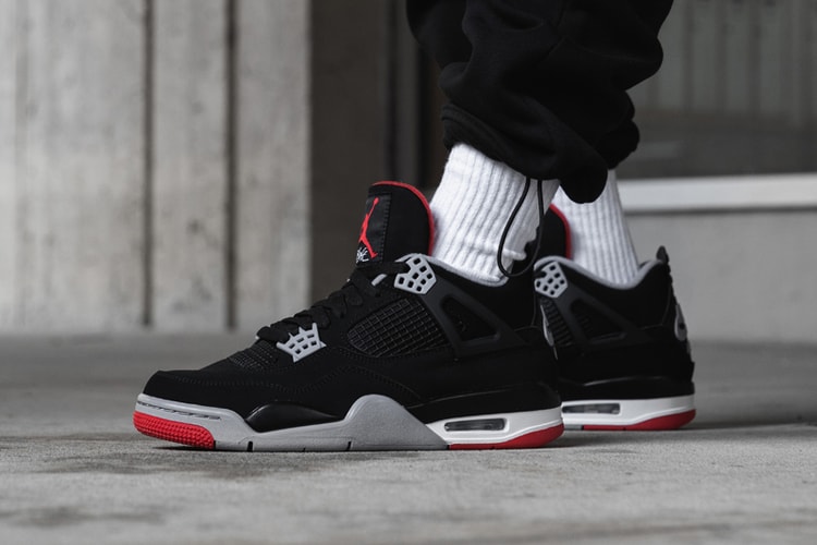 Air Jordan 4 Retro「Bred」最新復刻版本上腳預覽