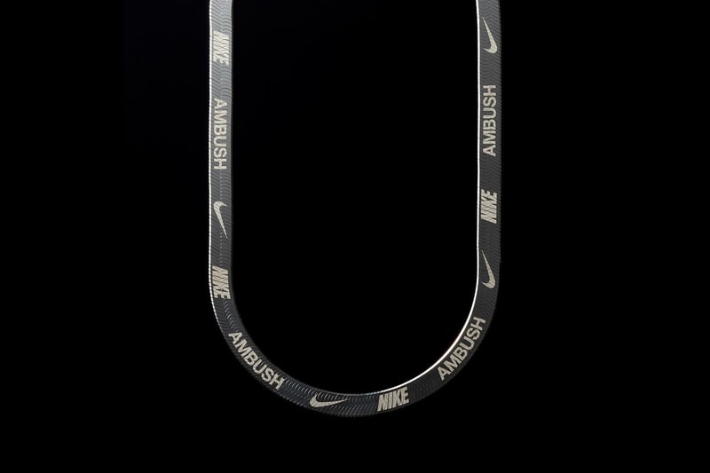 AMBUSH x Nike 全新聯名 HERRINGBONE NECKLACE 项链釋出