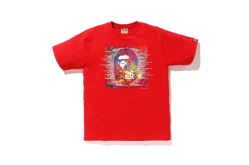 A BATHING APE® 全新 26 週年別注系列登場