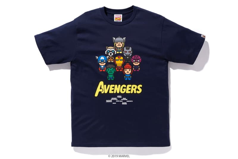 A BATHING APE® x MARVEL 全新聯名企劃發佈