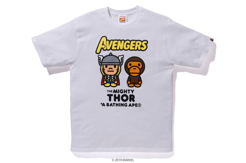 A BATHING APE® x MARVEL 全新聯名企劃發佈