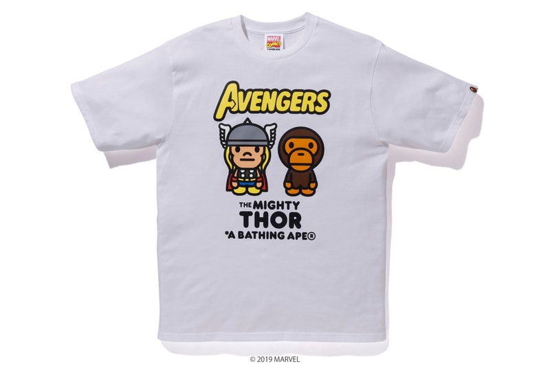 A BATHING APE® x MARVEL 全新聯名企劃發佈