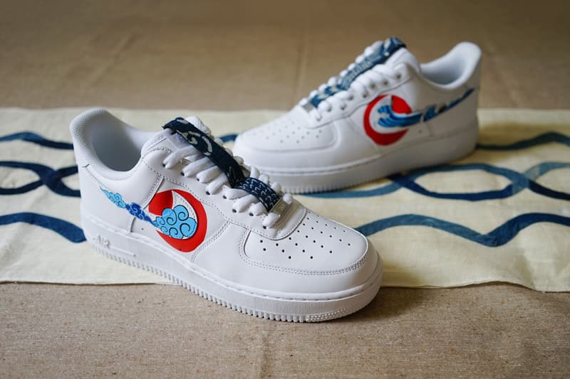Simple Union 攜手 The Flying Hawk Studio 打造全新客製鞋款 Air Force 1「Ukiyo-E」
