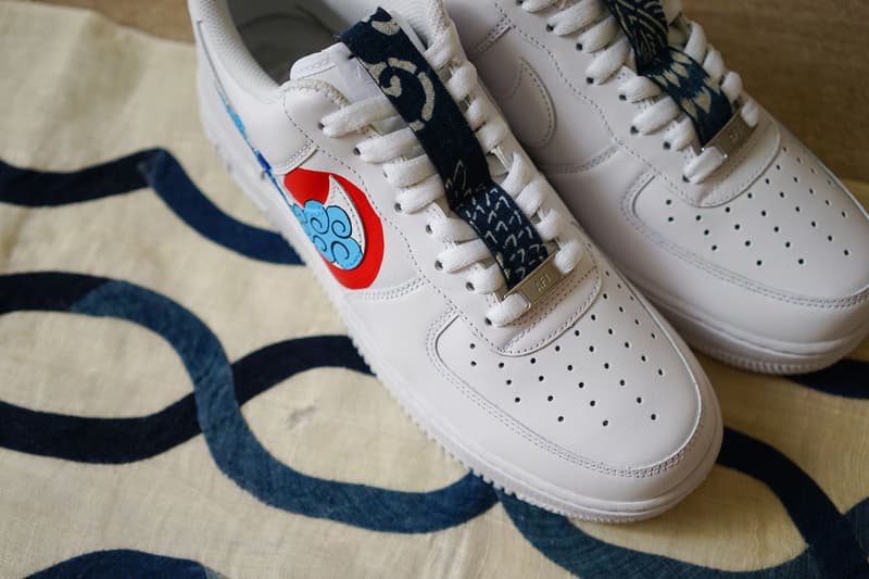 Simple Union 攜手 The Flying Hawk Studio 打造全新客製鞋款 Air Force 1「Ukiyo-E」