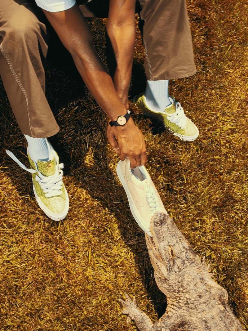 Tyler, the Creator x Converse 全新聯名 GOLF le FLEUR*「FAUX SKIN」系列登場