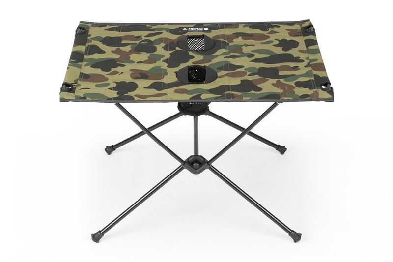 A BATHING APE® 與 Helinox 推出全新聯名系列