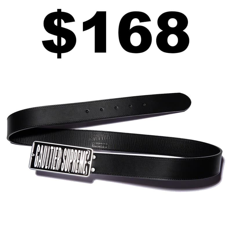 Jean Paul Gaultier x Supreme 2019 春夏聯名系列定價曝光