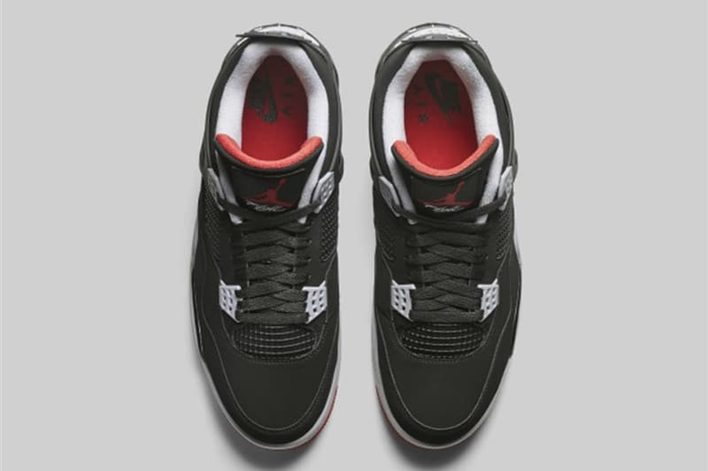 Jordan Brand 正式發佈 Air Jordan 4「Bred」最新復刻版本
