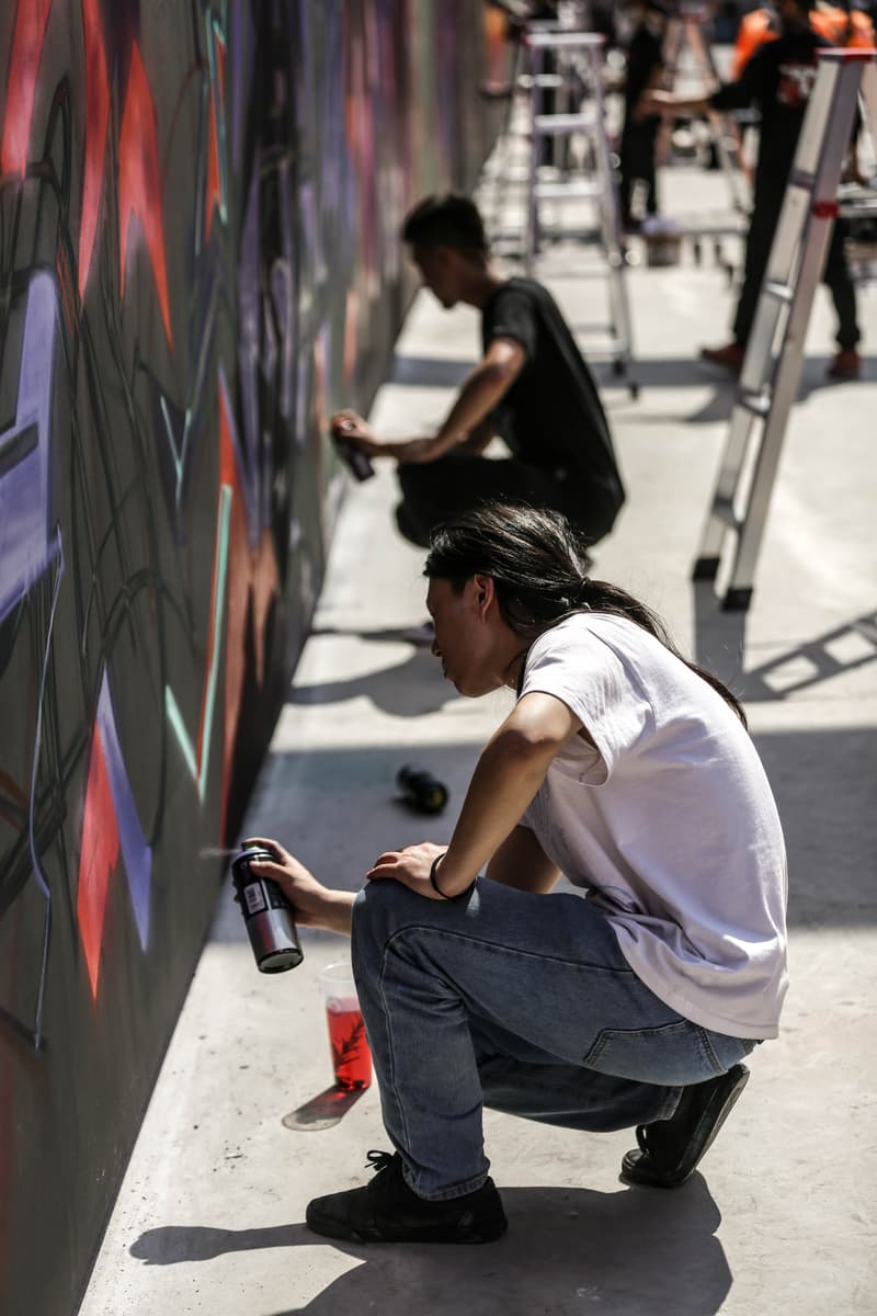 直击第二届「JOY IN BOTTLE」国际涂鸦赛事现场