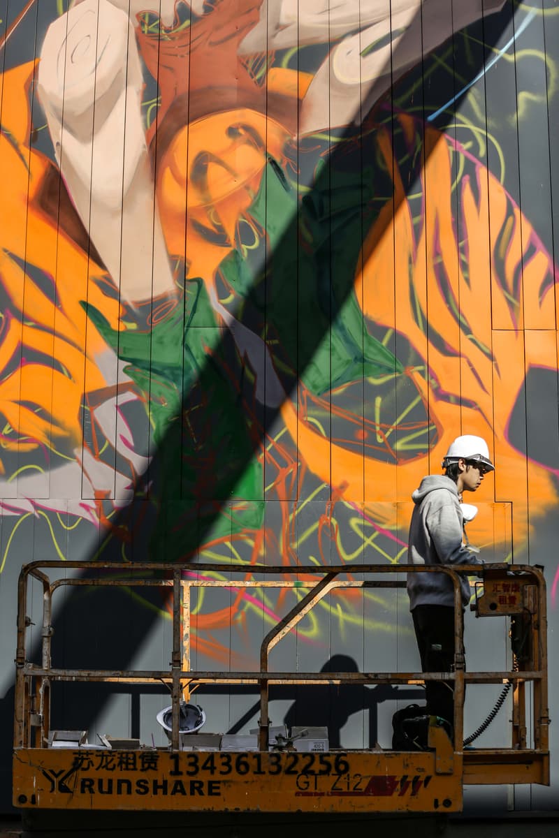 直击第二届「JOY IN BOTTLE」国际涂鸦赛事现场