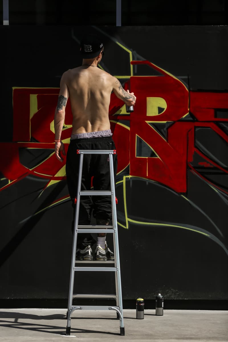 直击第二届「JOY IN BOTTLE」国际涂鸦赛事现场