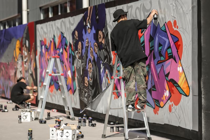 直击第二届「JOY IN BOTTLE」国际涂鸦赛事现场