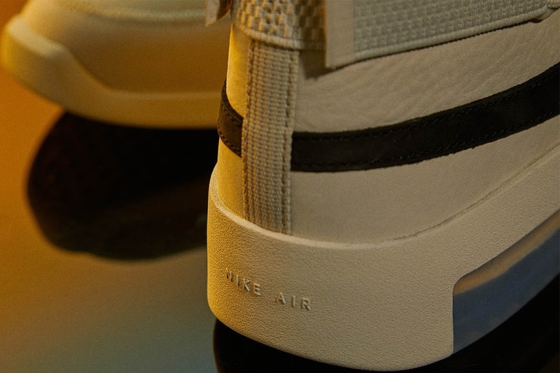 搶先預覽 Nike Air Fear of God Raid 全新配色「Light Bone」