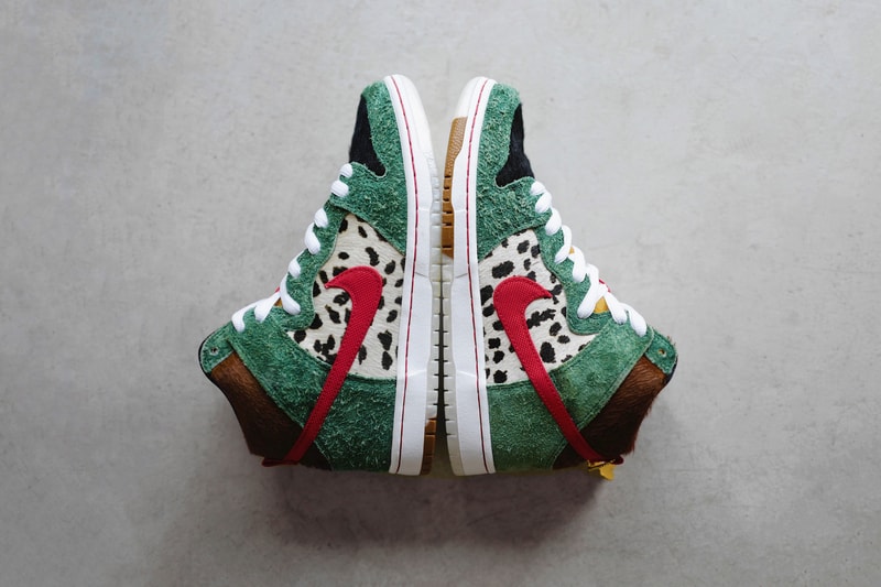 近賞 Nike SB Dunk High Pro 全新「Dog Walker」別注配色